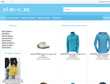 Tablet Screenshot of plan-c.es
